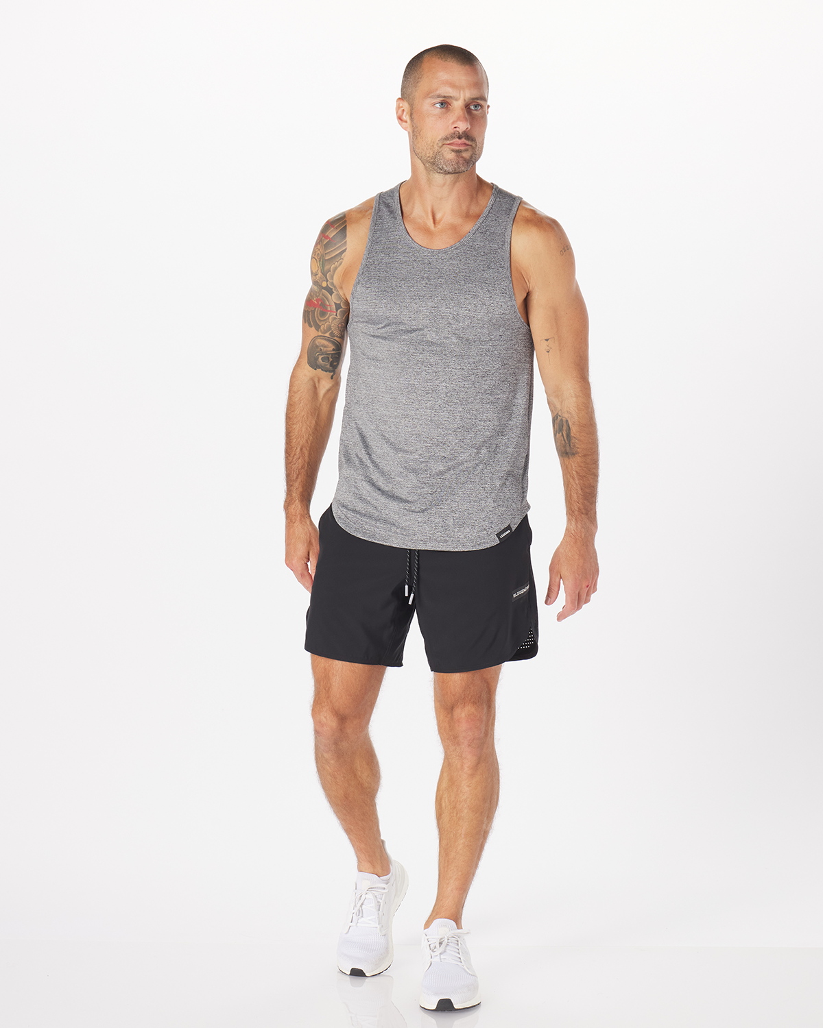 Enzo Tank Black Heather