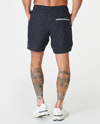 Luka Short Black Splatter