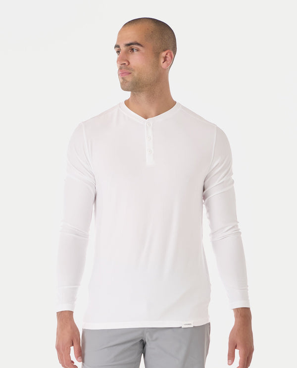 Aire LS Henley White