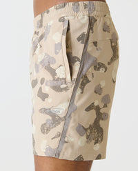 Bishop Short Distressed Camo Taupe