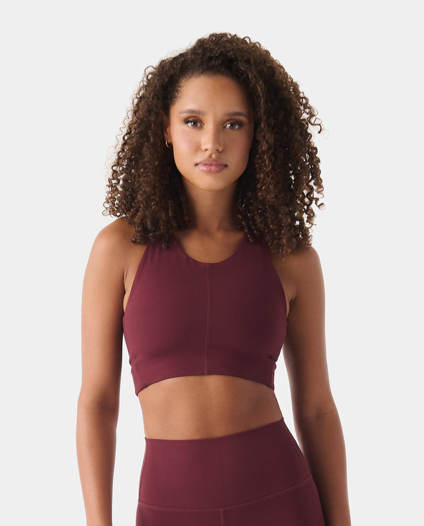 Elle Cropped Tank Fig