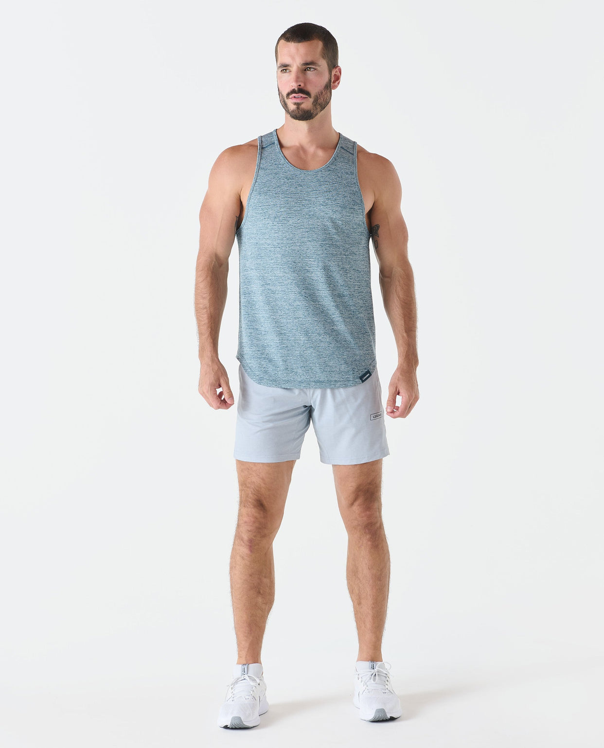 Enzo Tank Marine Heather