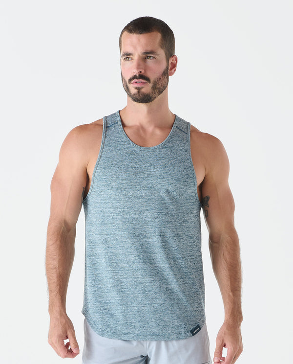 Enzo Tank Marine Heather