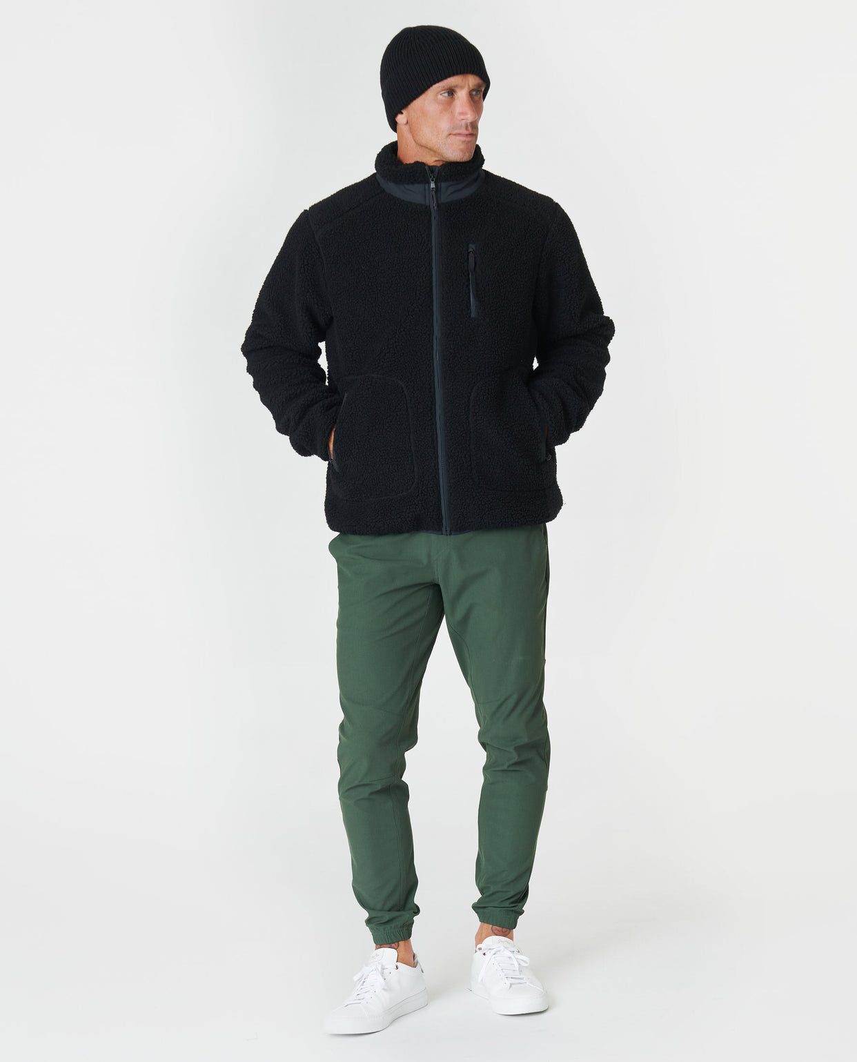 Sherpa Jacket Black