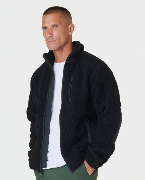 Sherpa Jacket Black