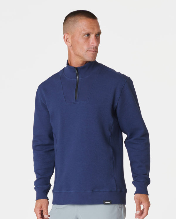 Highland Quarter Zip Navy