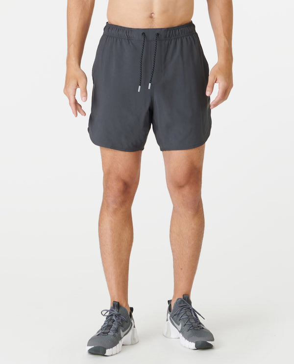 Luka Short Charcoal Gray