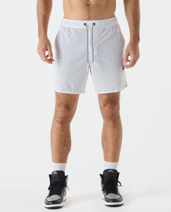 Luka Mesh Short White