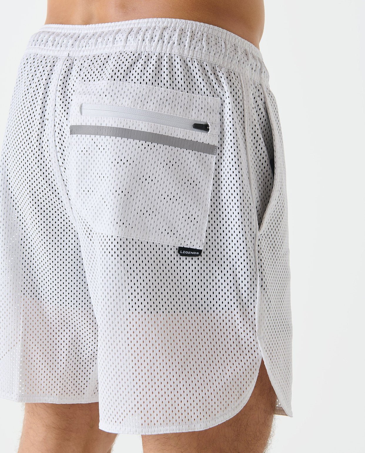 Luka Mesh Short White